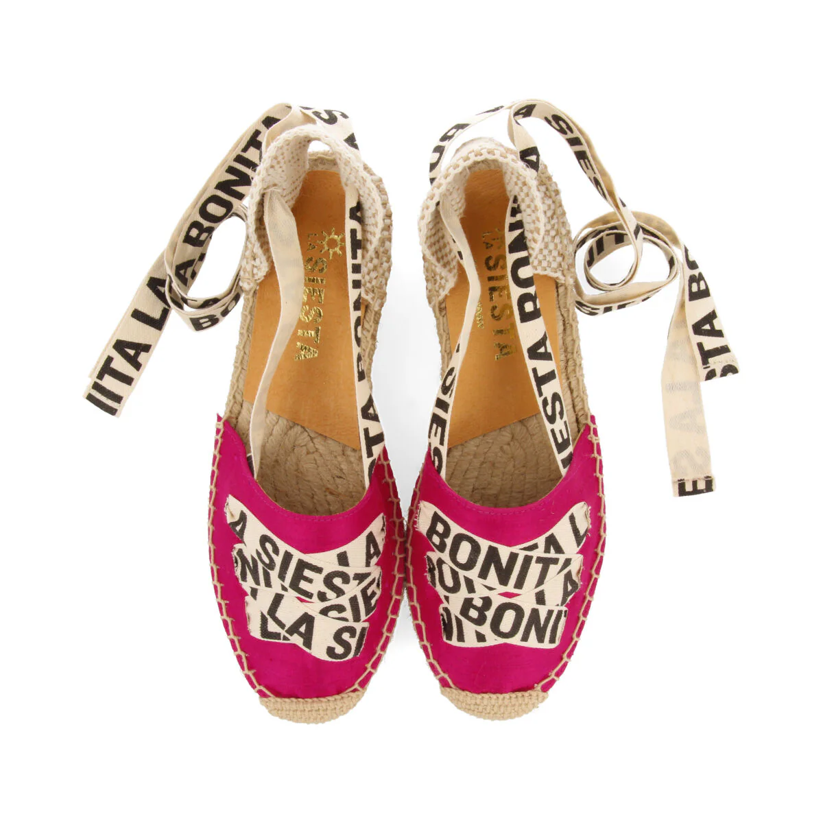 La siesta catalina women's fuchsia espadrilles - Image 3