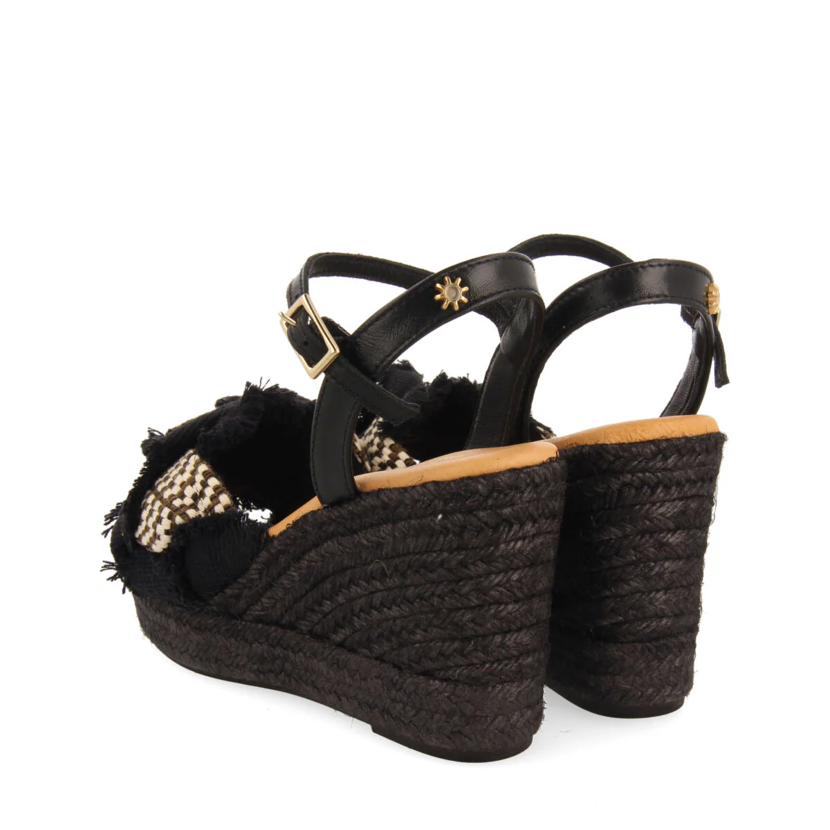 La siesta magdalena women's black espadrilles - Image 4