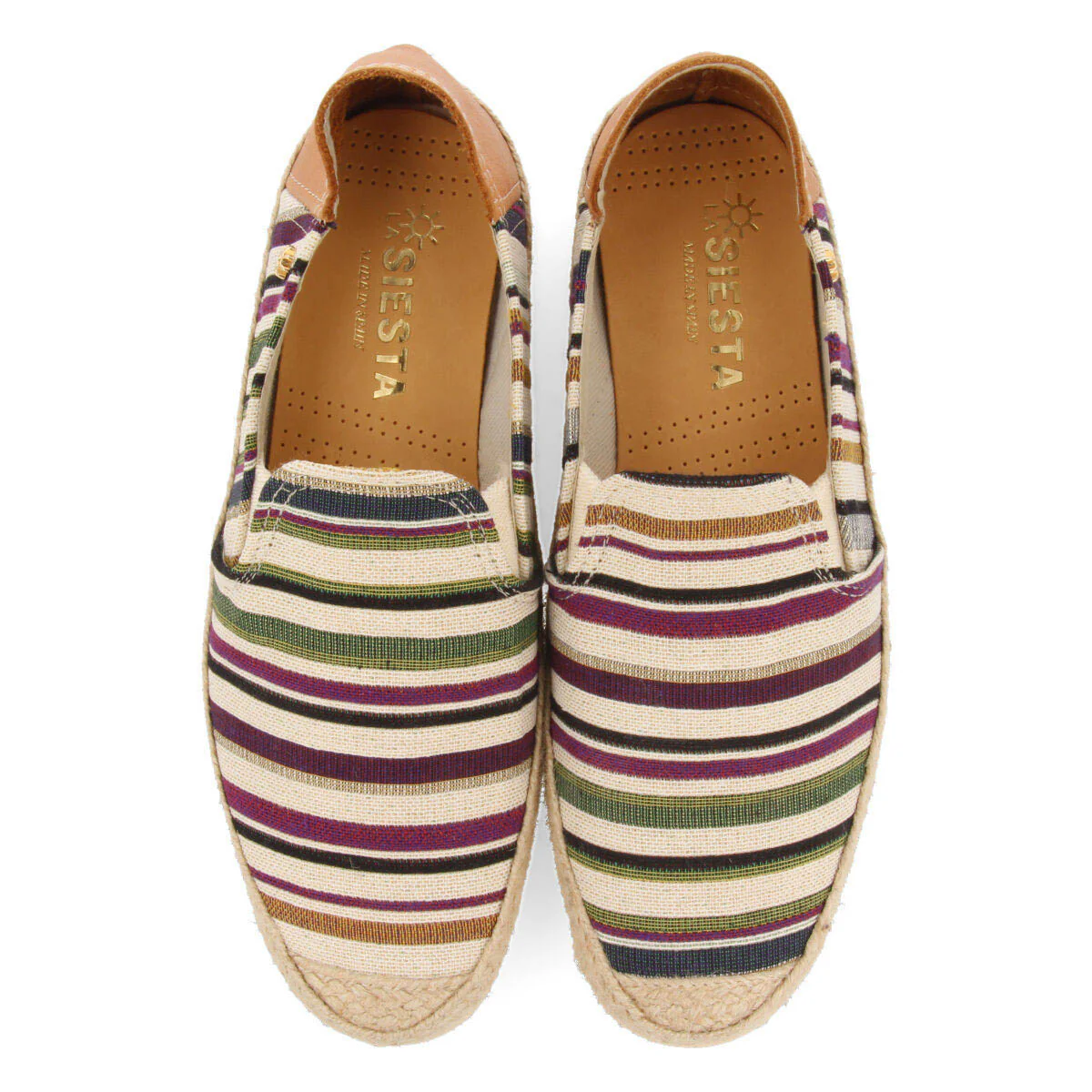 La siesta men's perdigal m multicoloured espadrilles - Image 3