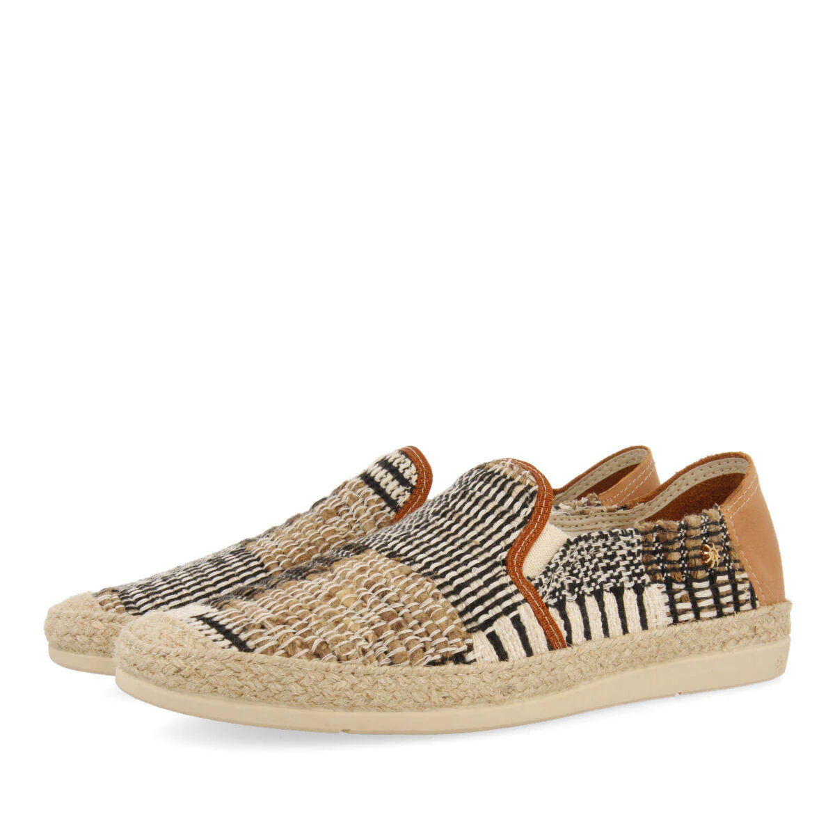 La siesta tapiz men's beige espadrilles - Image 2