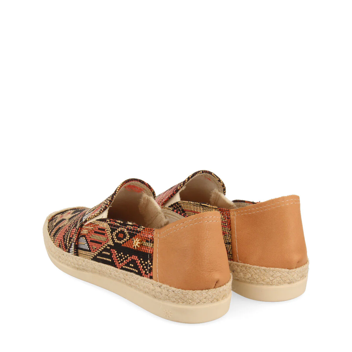 La siesta tesela m men's orange espadrilles - Image 4