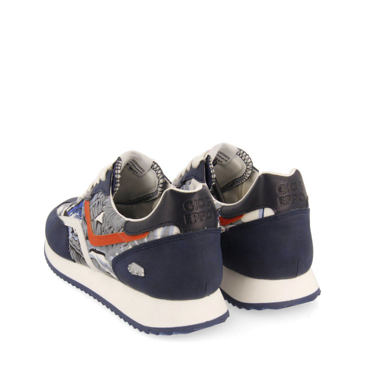 Ladario men's multicoloured retro sneakers - Image 3