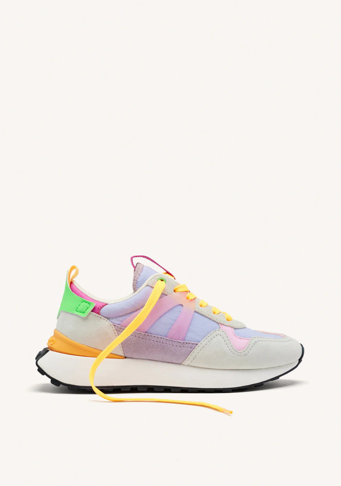 LAVENDER SNEAKERS WITH MULTICOLOR DETAILS FOR WOMEN ADAIR