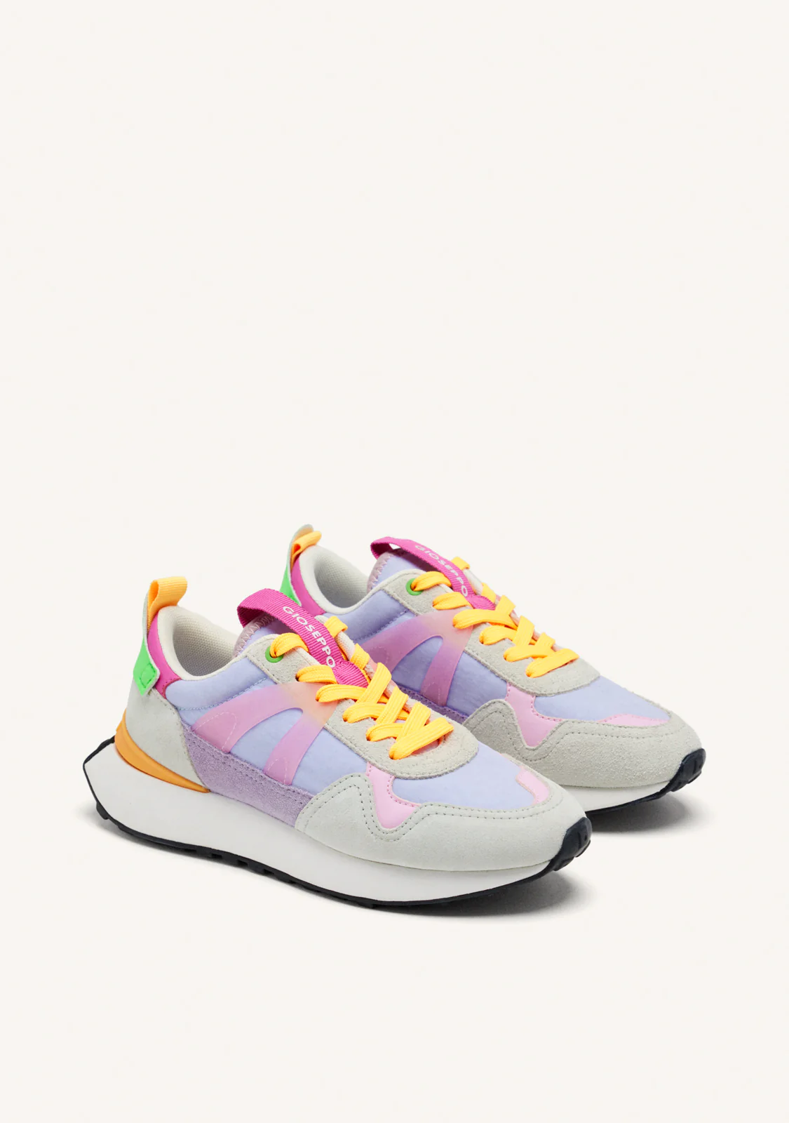LAVENDER SNEAKERS WITH MULTICOLOR DETAILS FOR WOMEN ADAIR - Image 2