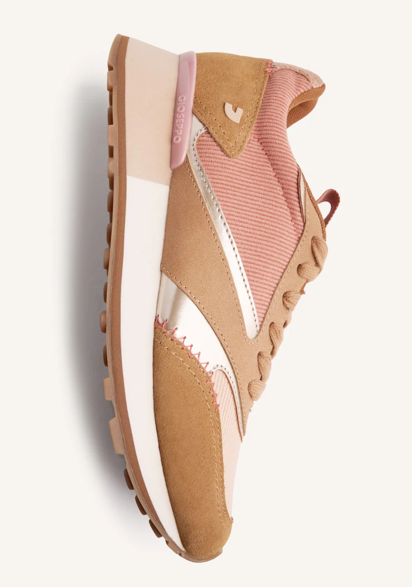 LEATHER AND CORDUROY SNEAKERS LAWTON - Image 5