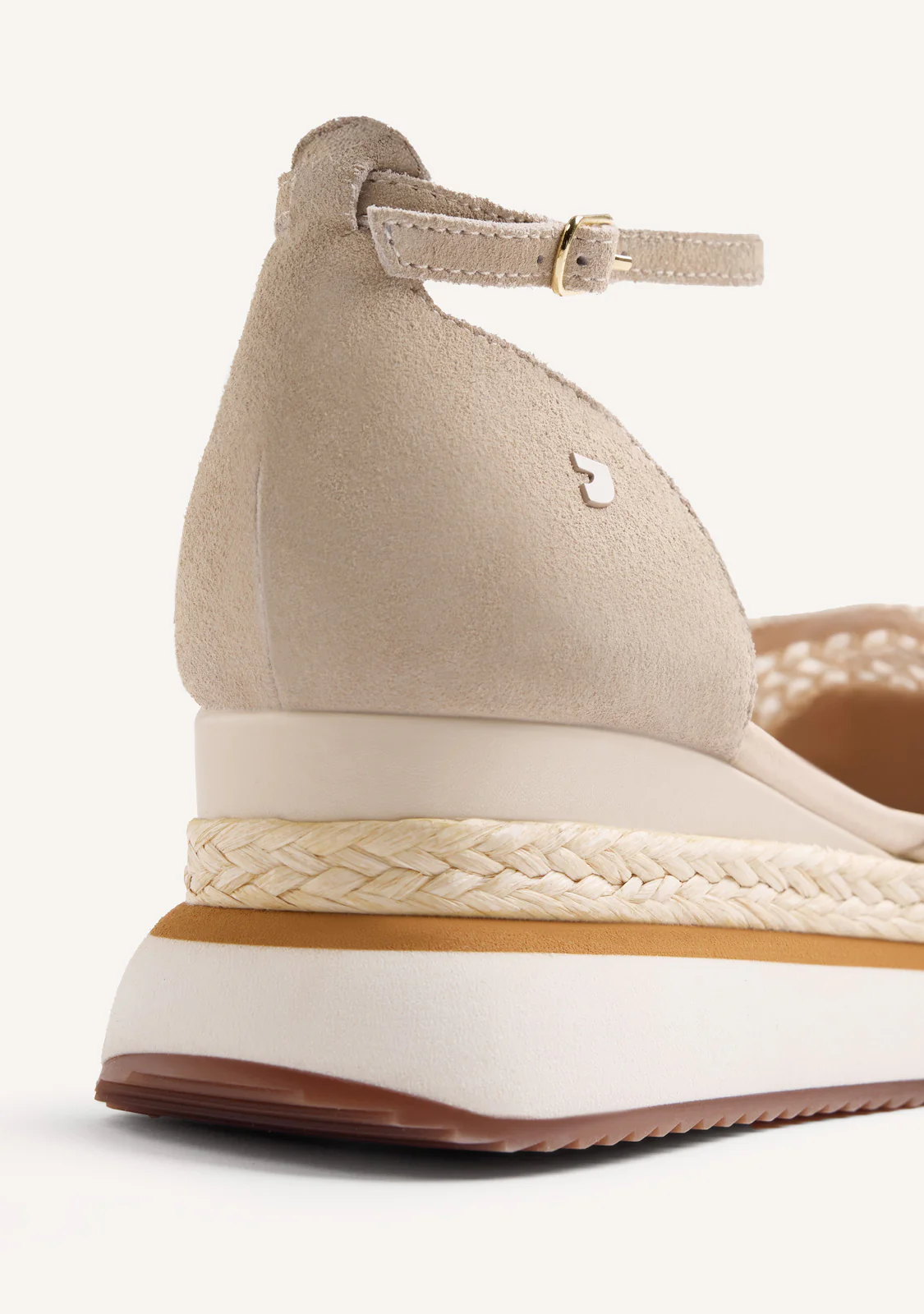 LEATHER AND CROCHET WEDGE ESPADRILLES KUTUS - Image 4