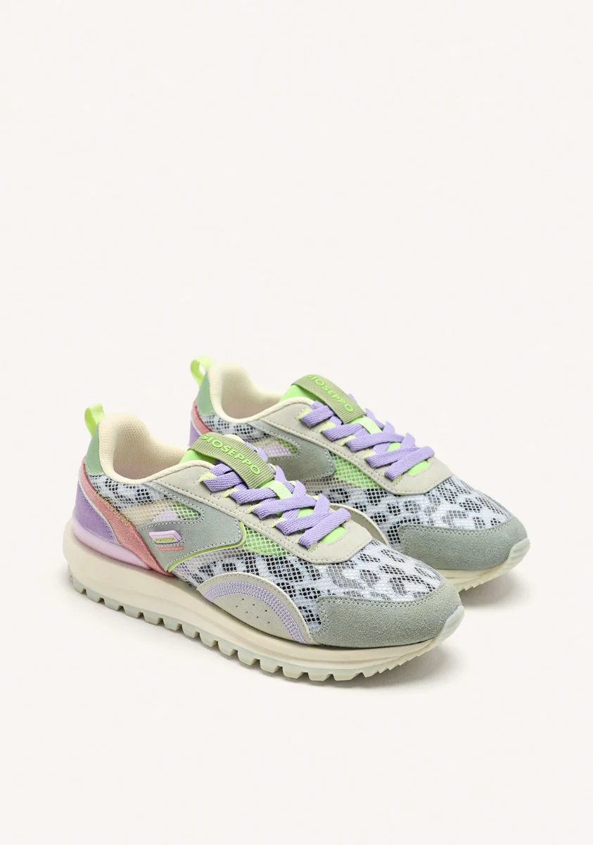 LEATHER AND MESH SNEAKERS CAVENDISH - Image 2