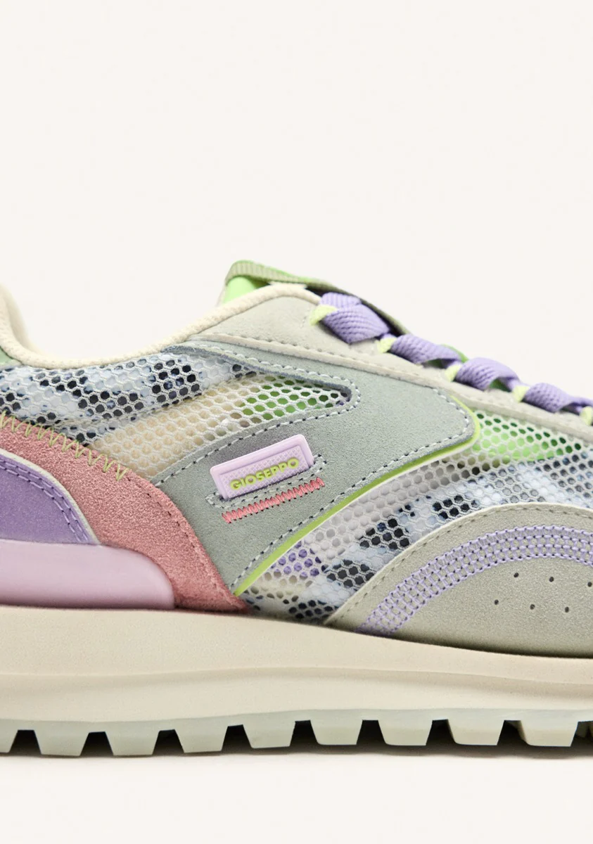 LEATHER AND MESH SNEAKERS CAVENDISH - Image 3