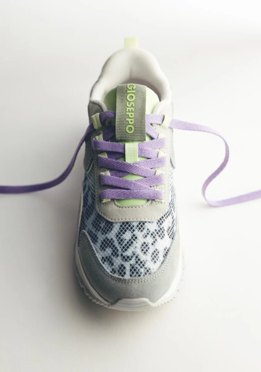 LEATHER AND MESH SNEAKERS CAVENDISH - Image 6