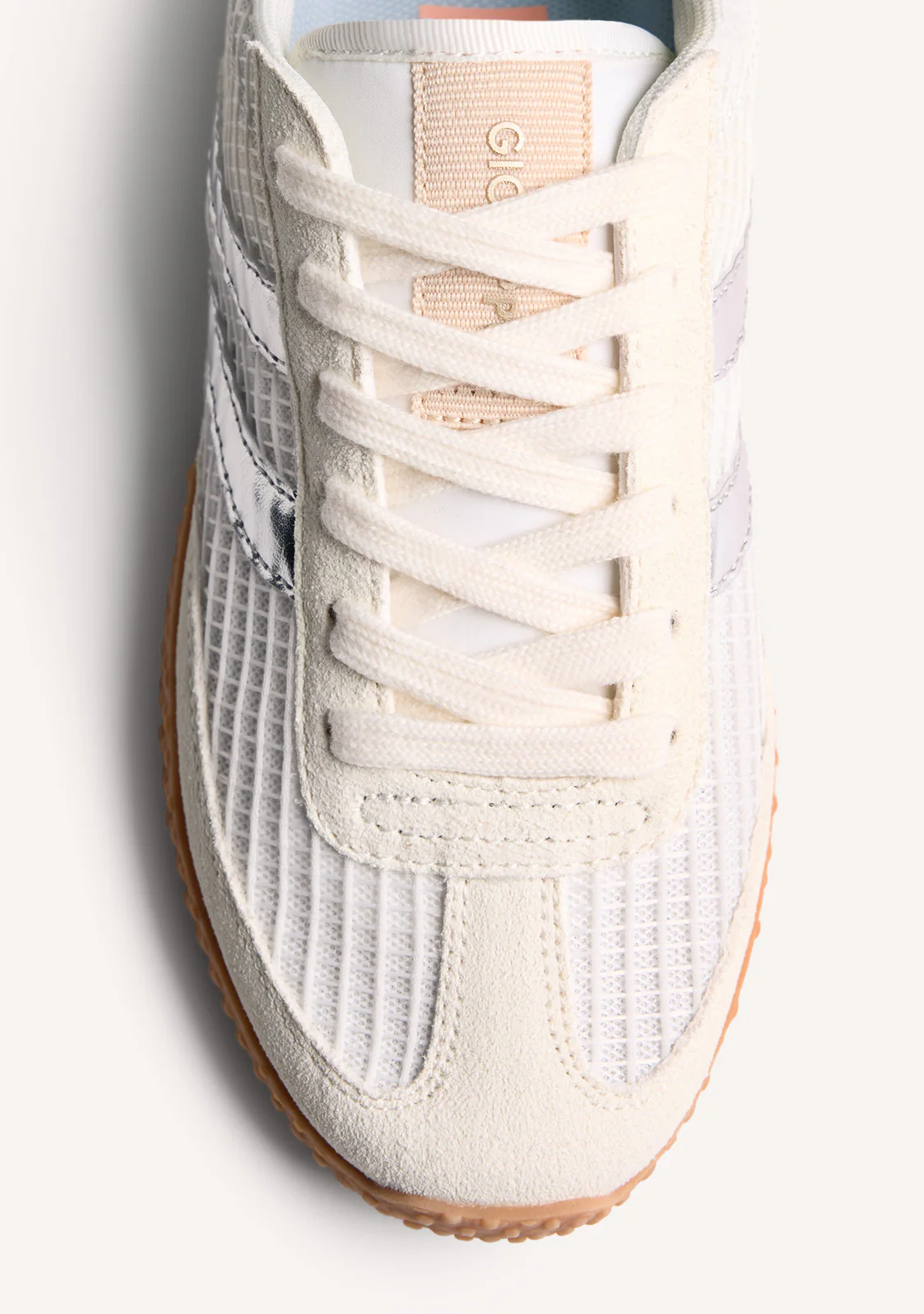 LEATHER AND MESH SNEAKERS CHAKE - Image 3