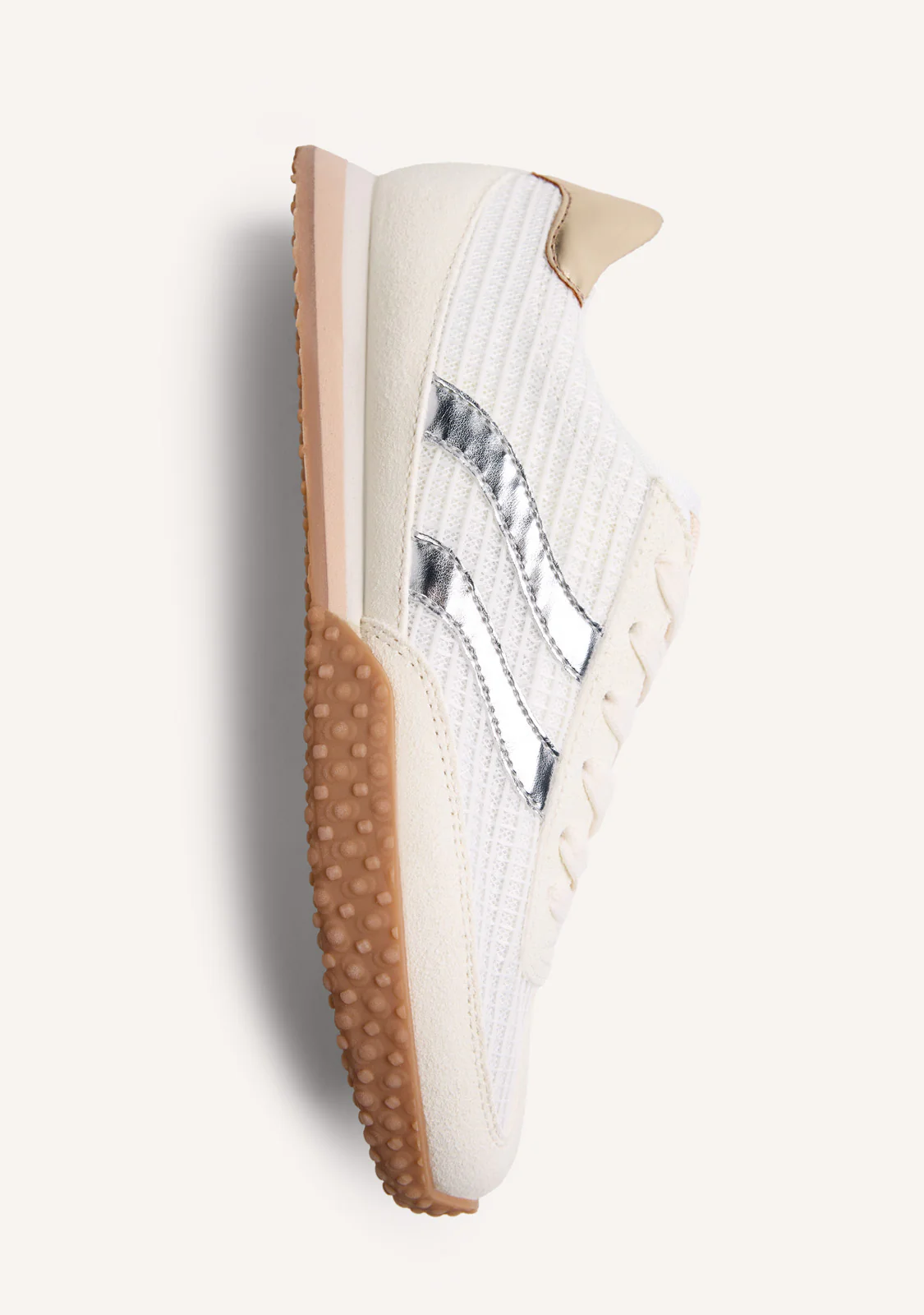 LEATHER AND MESH SNEAKERS CHAKE - Image 4