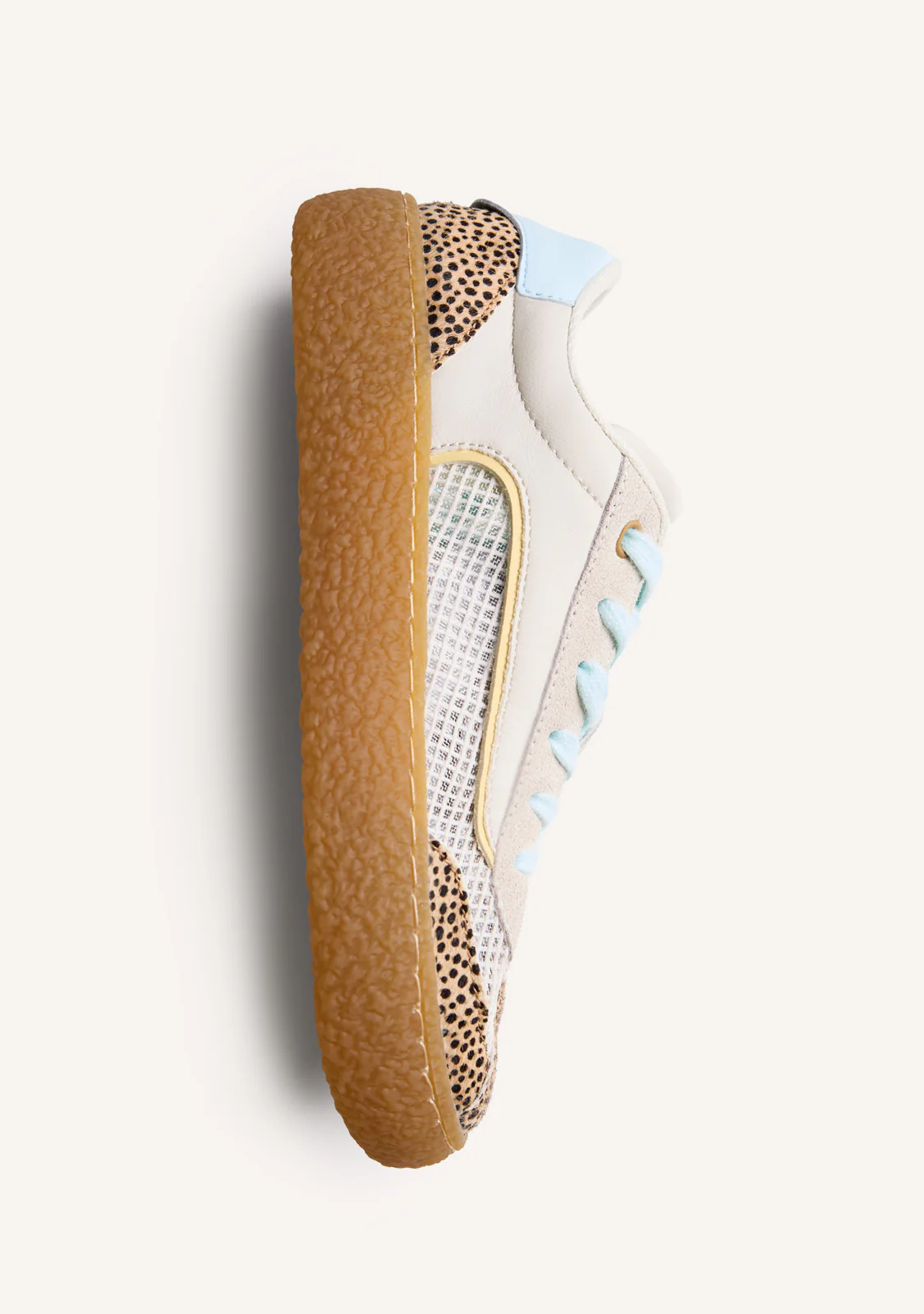 LEATHER AND MESH SNEAKERS COZAD - Image 4