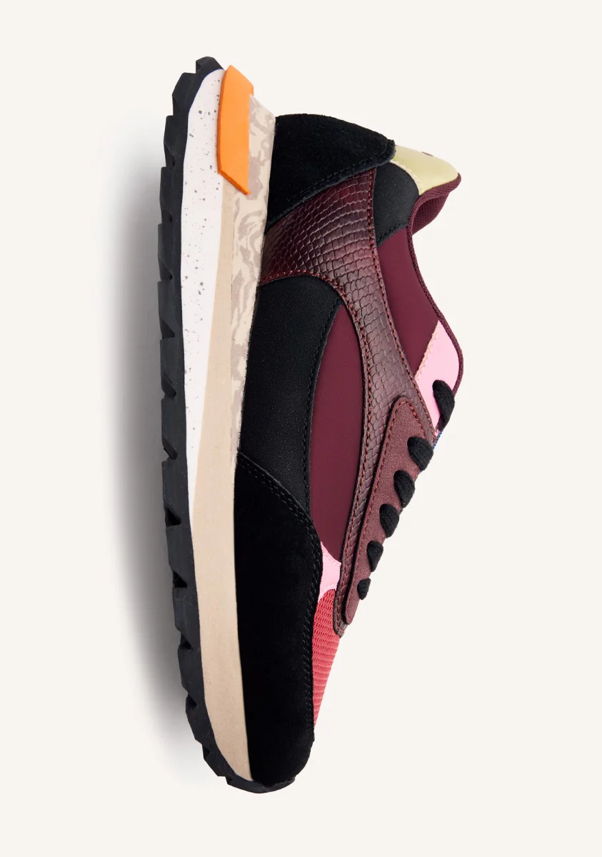 LEATHER AND MESH SNEAKERS EAGAN - Image 5