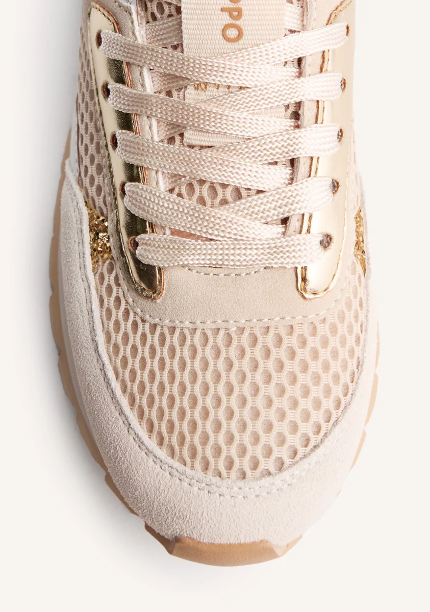 LEATHER AND MESH SNEAKERS FUNKLEY - Image 6