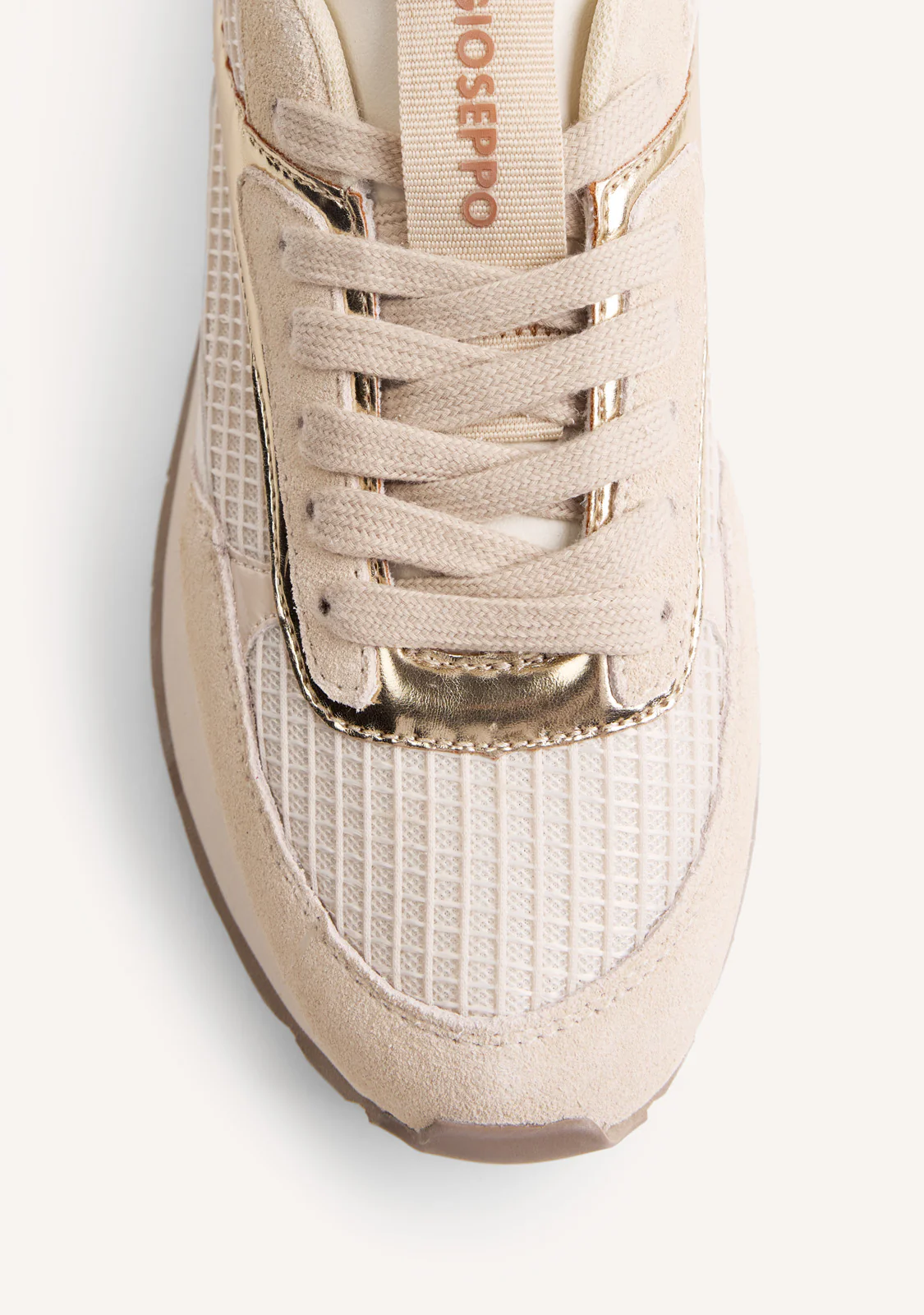LEATHER AND MESH SNEAKERS PUSCA - Image 3