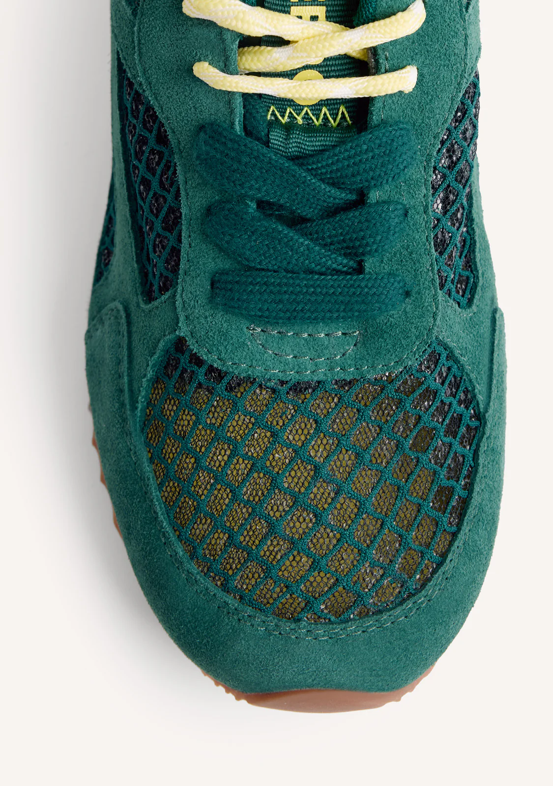 LEATHER AND MESH SNEAKERS ROXAS - Image 3