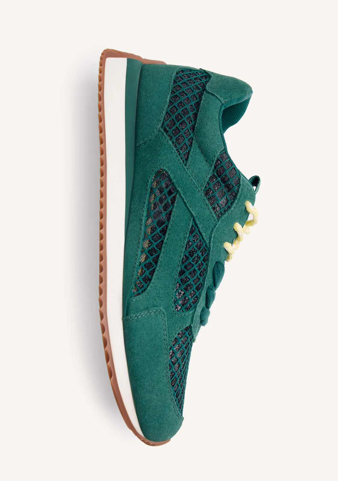 LEATHER AND MESH SNEAKERS ROXAS - Image 4