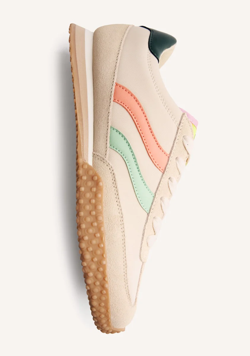 LEATHER AND NYLON SNEAKERS CONGER - Image 5