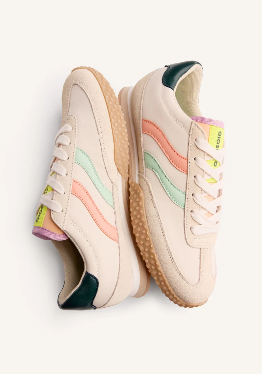 LEATHER AND NYLON SNEAKERS CONGER - Image 6