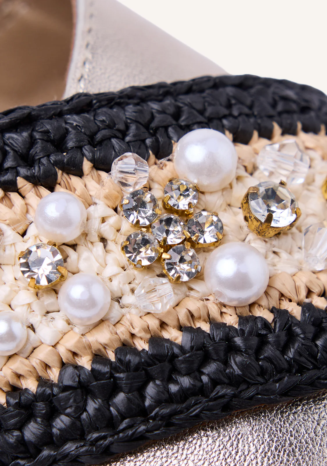 LEATHER AND RAFFIA SANDALS CHARMS BARTO - Image 4