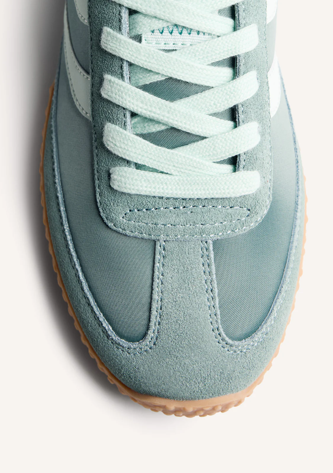 LEATHER AND SATIN SNEAKERS NANYUKI - Image 3