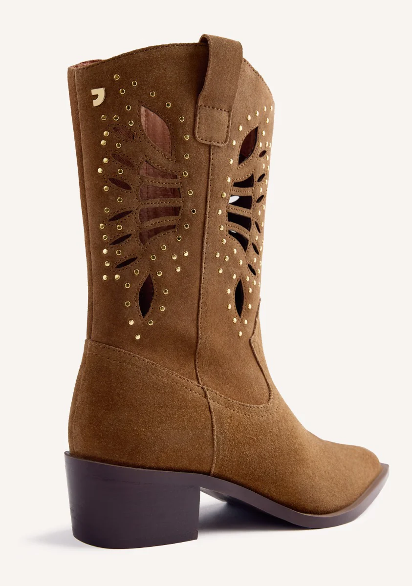 LEATHER ANIMAL PRINTBOY BOOTS MILTONA - Image 5