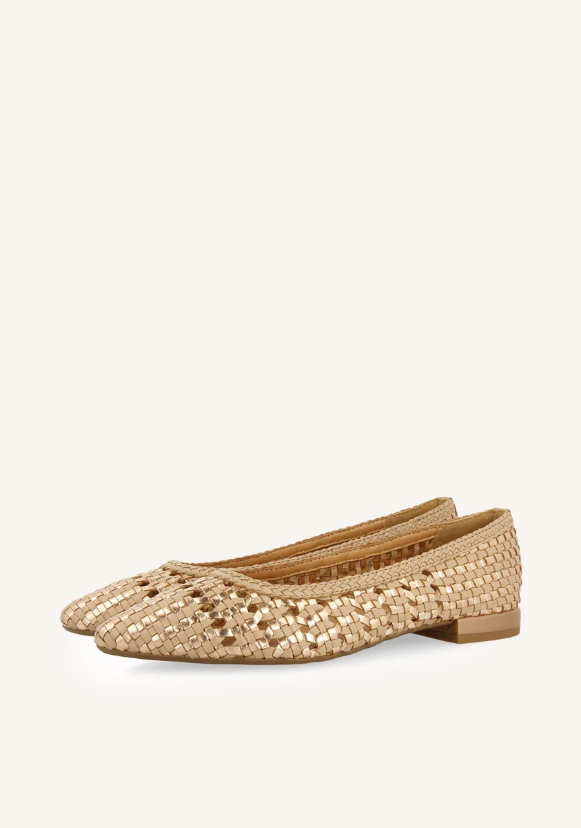LEATHER BALLET FLATS BLENHEIM - Image 3
