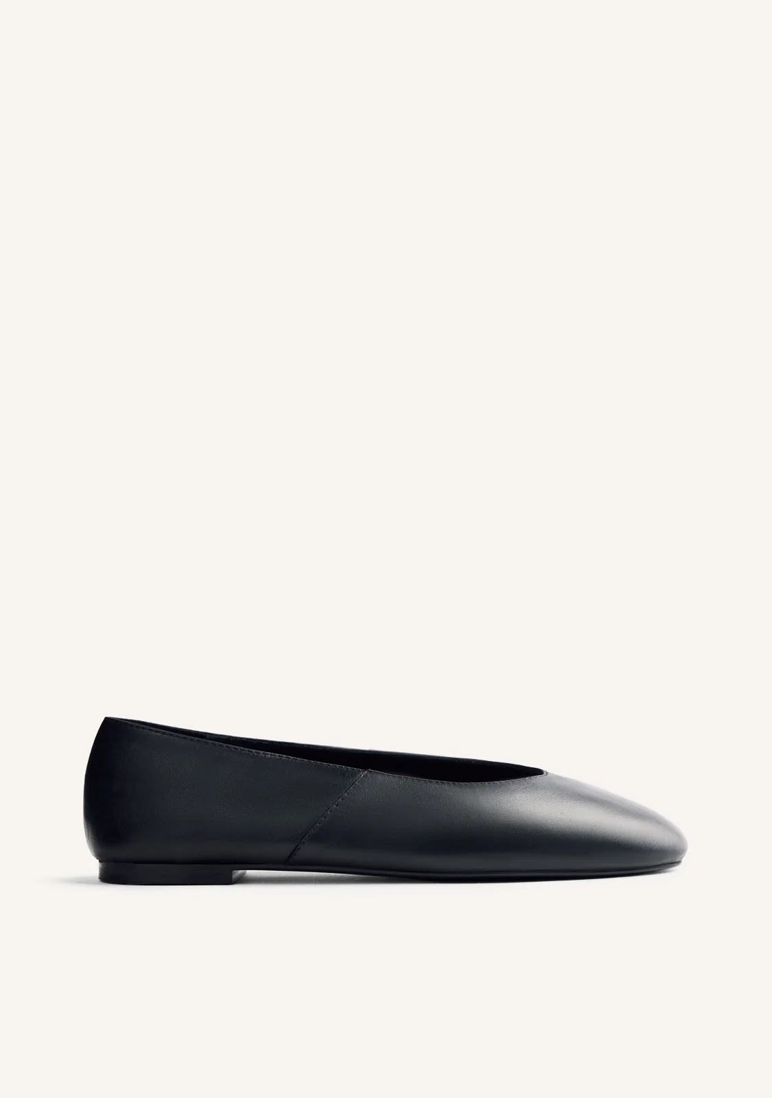 LEATHER BALLET FLATS HENDRUM
