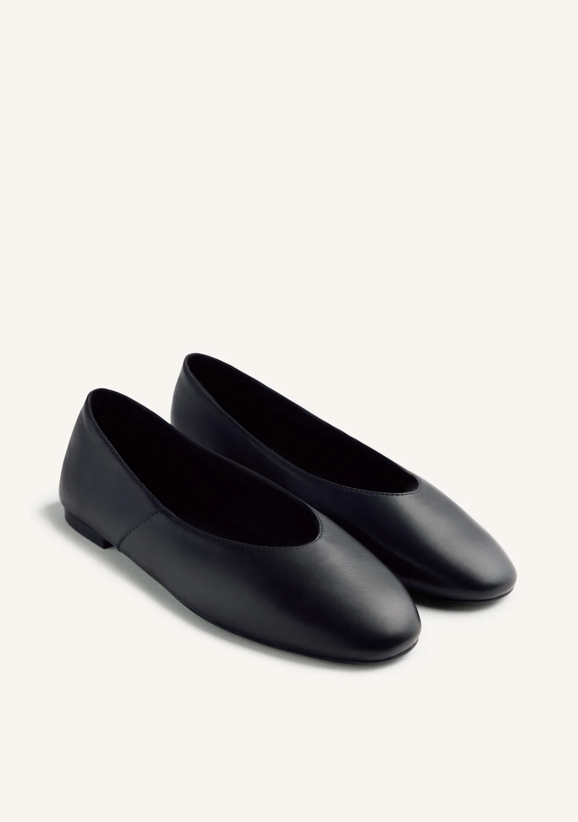 LEATHER BALLET FLATS HENDRUM - Image 2
