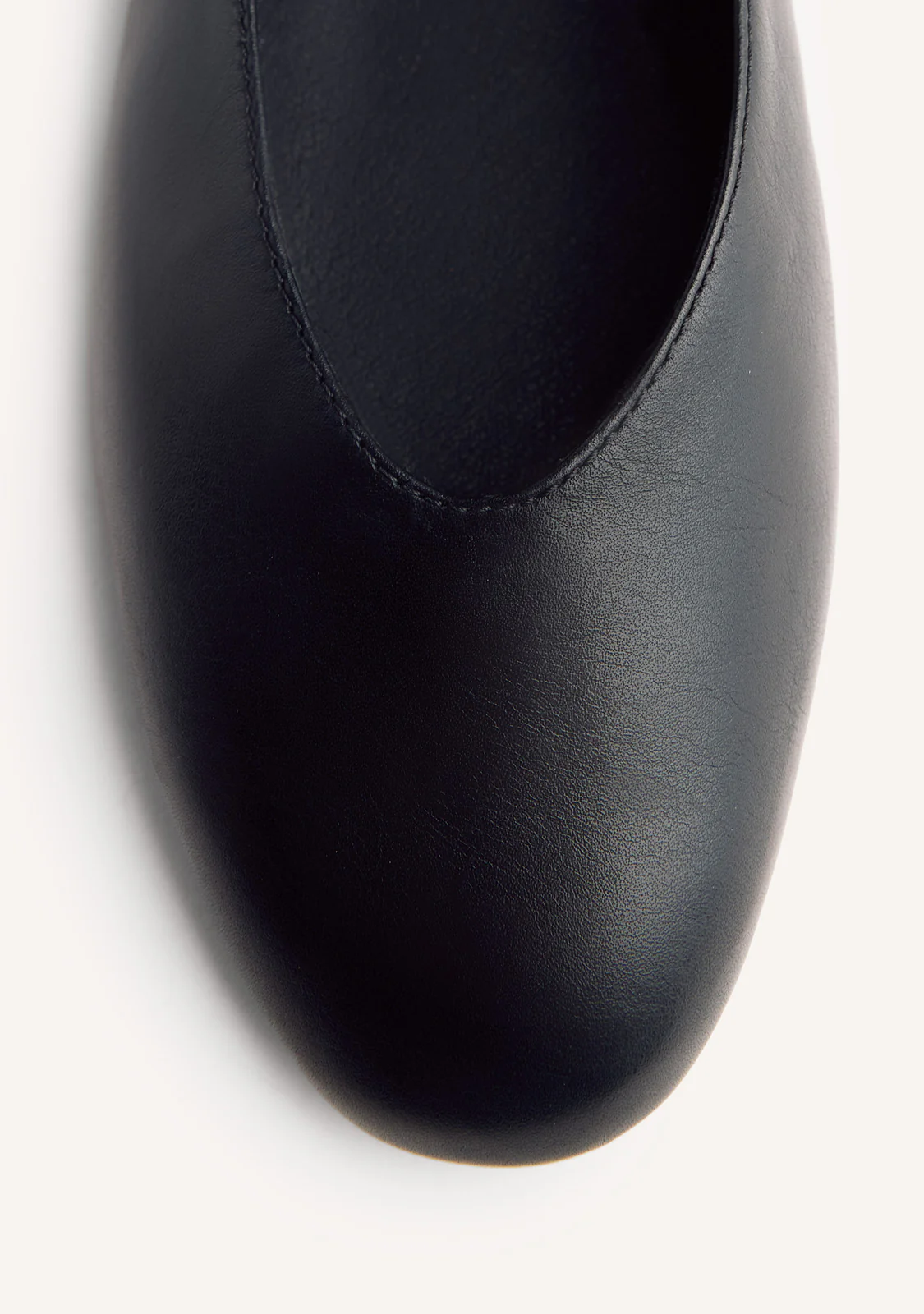 LEATHER BALLET FLATS HENDRUM - Image 3