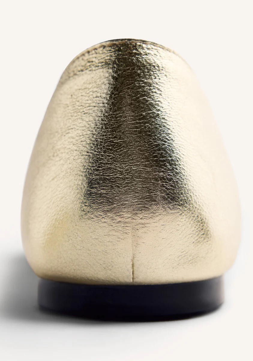 LEATHER BALLET FLATS HENDRUM - Image 4