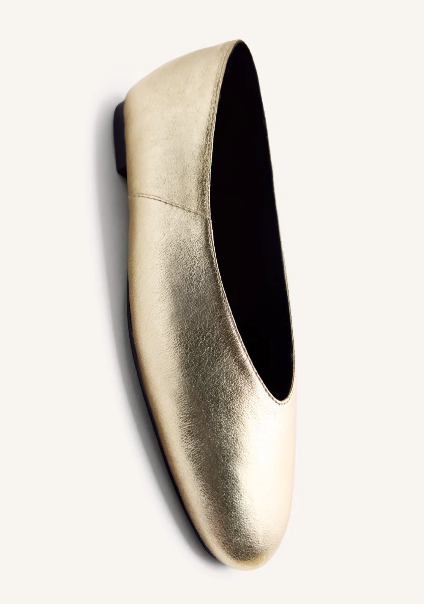 LEATHER BALLET FLATS HENDRUM - Image 5
