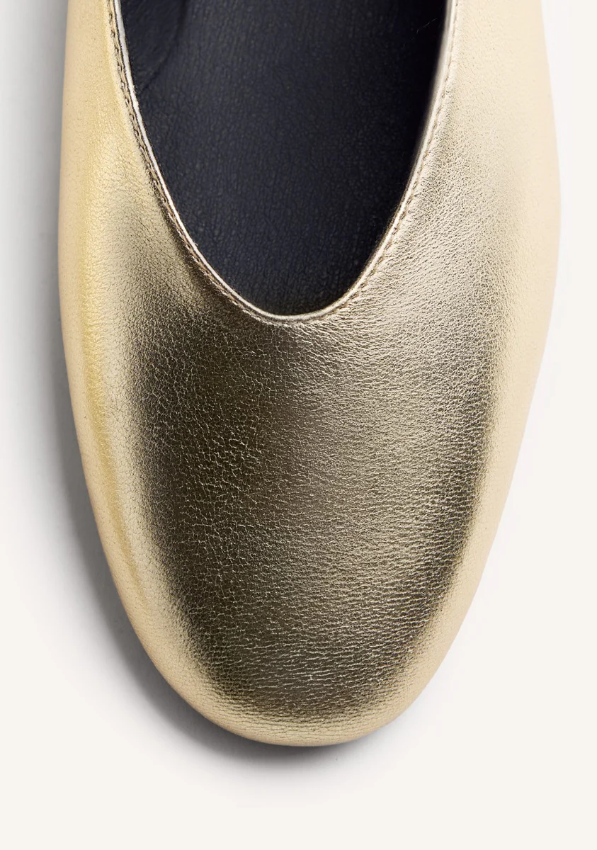 LEATHER BALLET FLATS HENDRUM - Image 6
