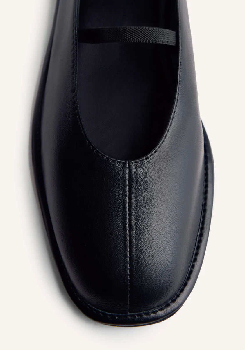 LEATHER BALLET FLATS OKABENA - Image 3