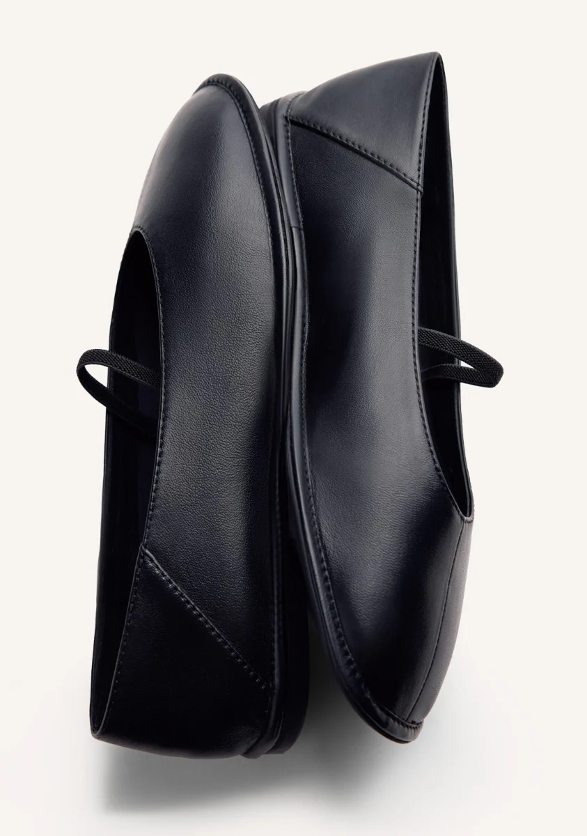 LEATHER BALLET FLATS OKABENA - Image 4