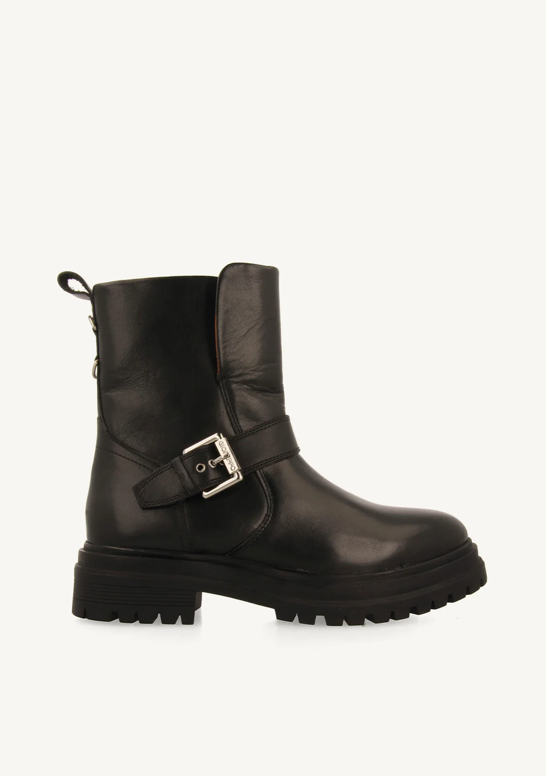 LEATHER BIKER BOOTS SIBIRIAN