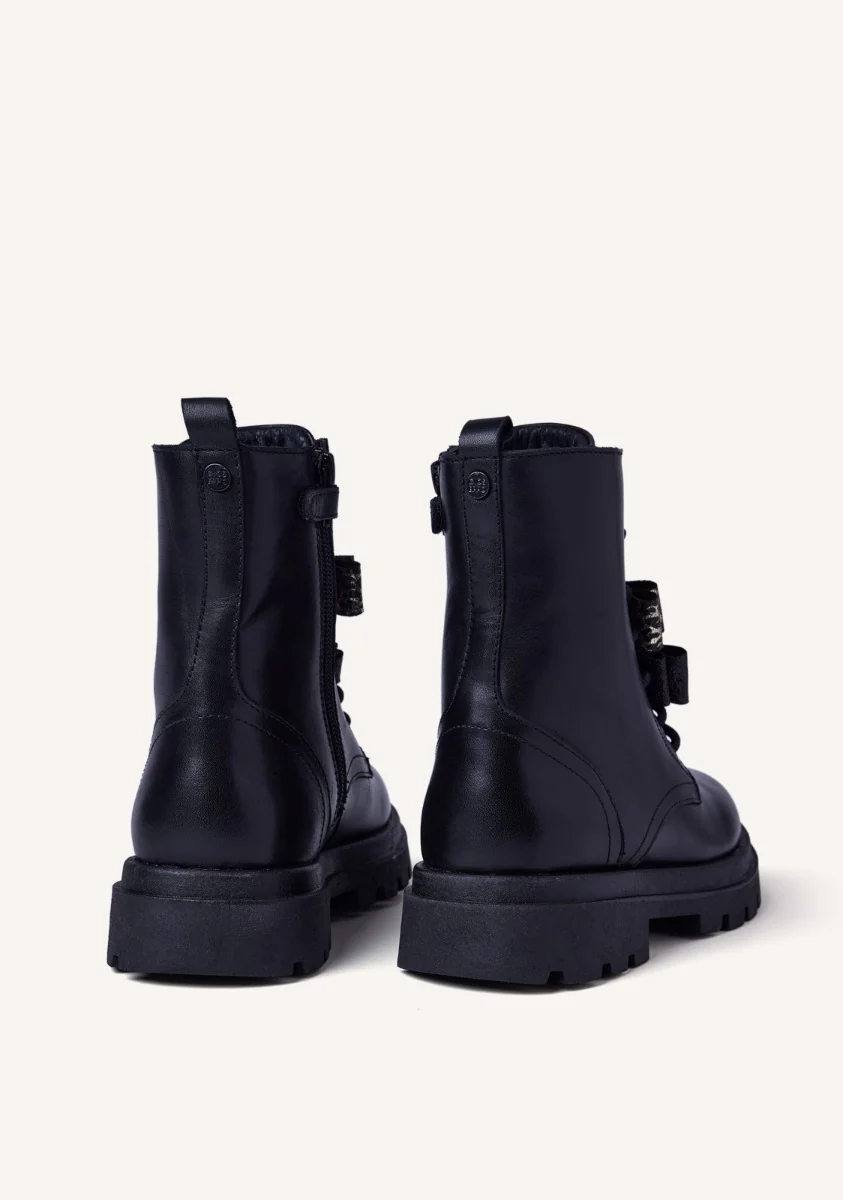 LEATHER BOOTS BOWS AGASSIZ - Image 4
