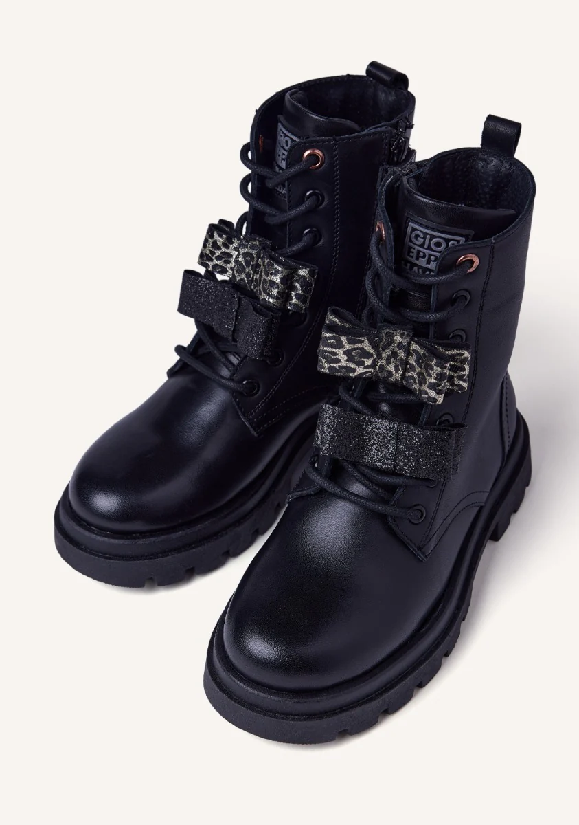 LEATHER BOOTS BOWS AGASSIZ - Image 5