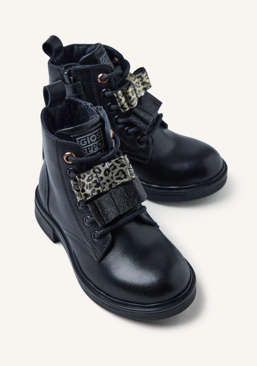 LEATHER BOOTS BOWS REVERE - Image 3
