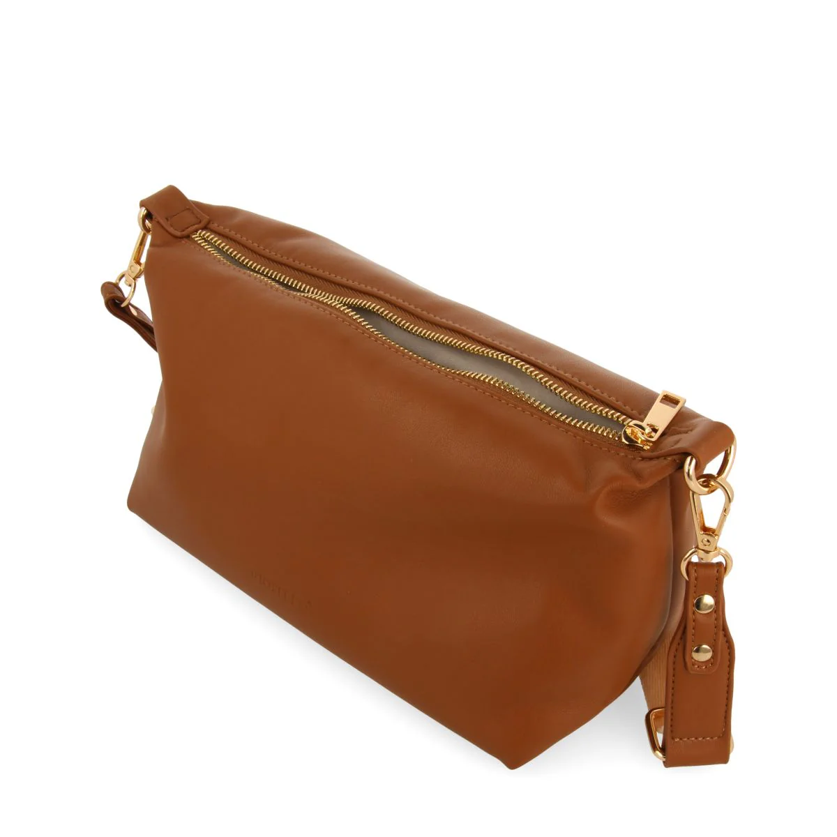 LEATHER COLORED BAG WITH SHOULDER STRAP CARANTEC - Image 3
