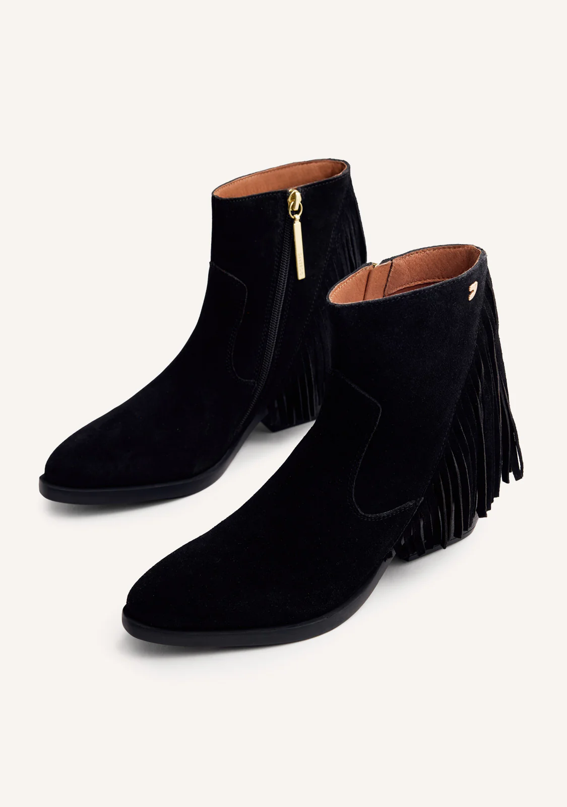 LEATHER FRINGES ANIMAL PRINTBOY BOOTS EITZEN - Image 5