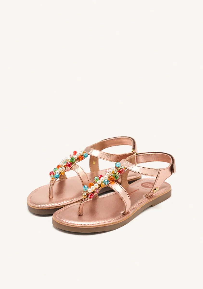 LEATHER GREEK SANDALS HAMMEL - Image 2