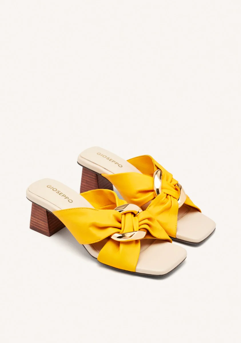 LEATHER HEEL SANDALS ALSTEAD - Image 2