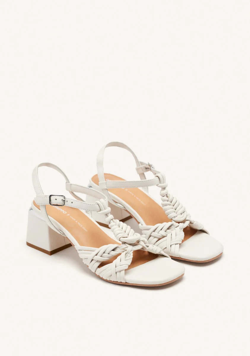 LEATHER HEEL SANDALS BARNARD - Image 2