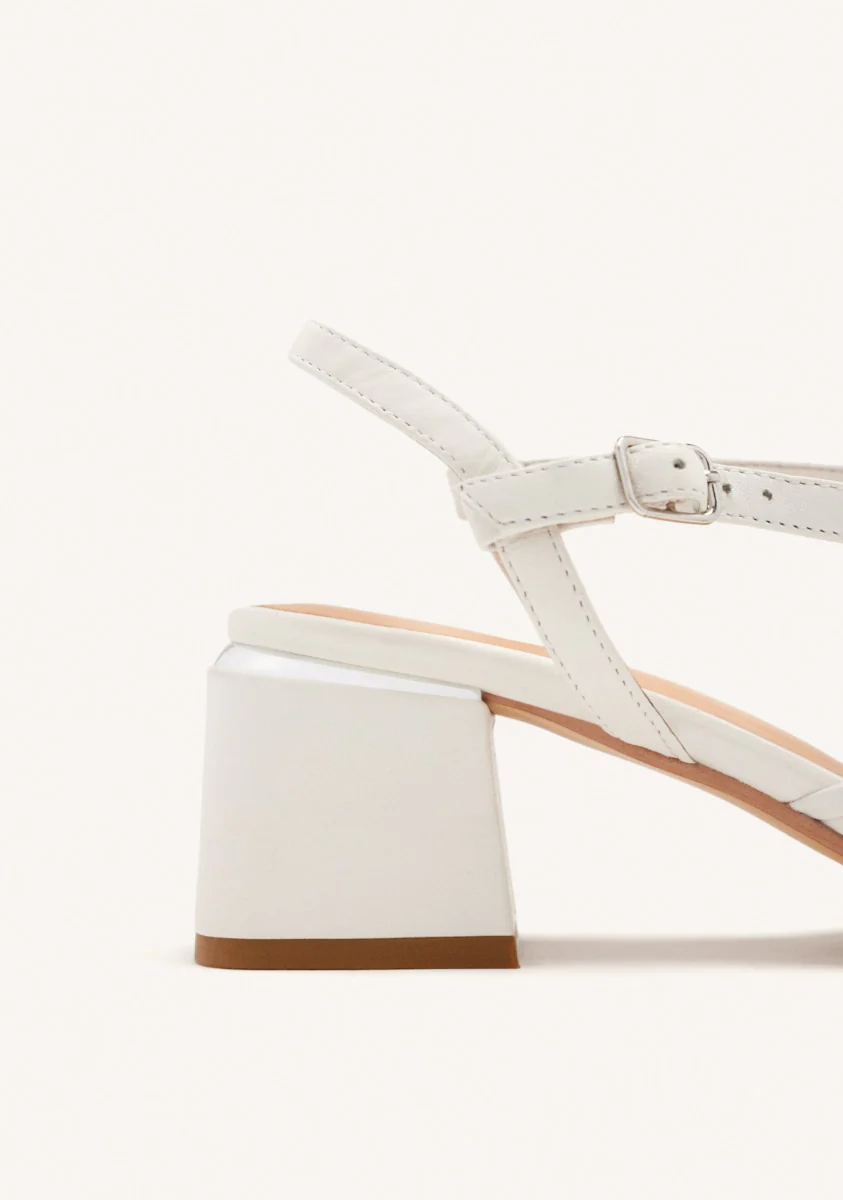LEATHER HEEL SANDALS BARNARD - Image 4