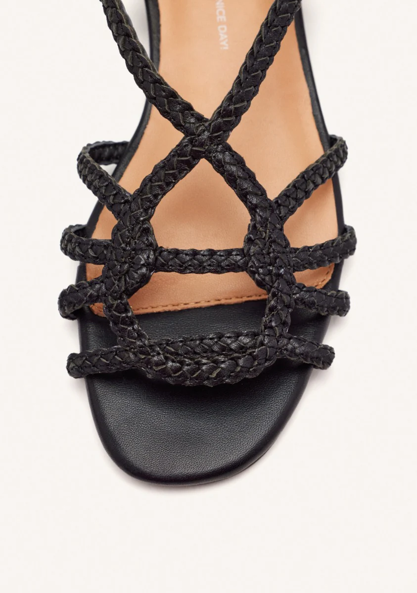 LEATHER HEEL SANDALS POWNAL - Image 3