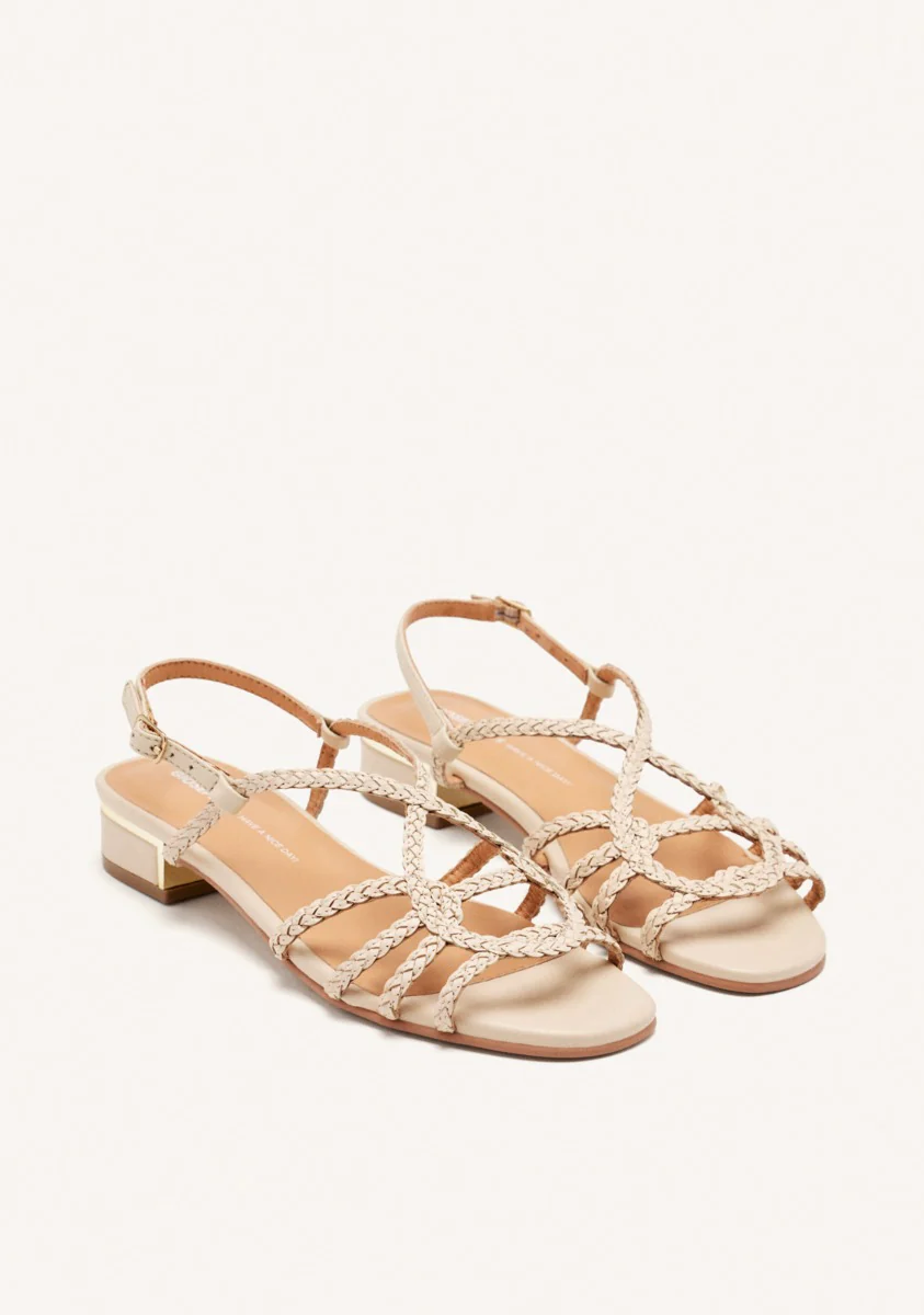LEATHER HEEL SANDALS POWNAL - Image 2