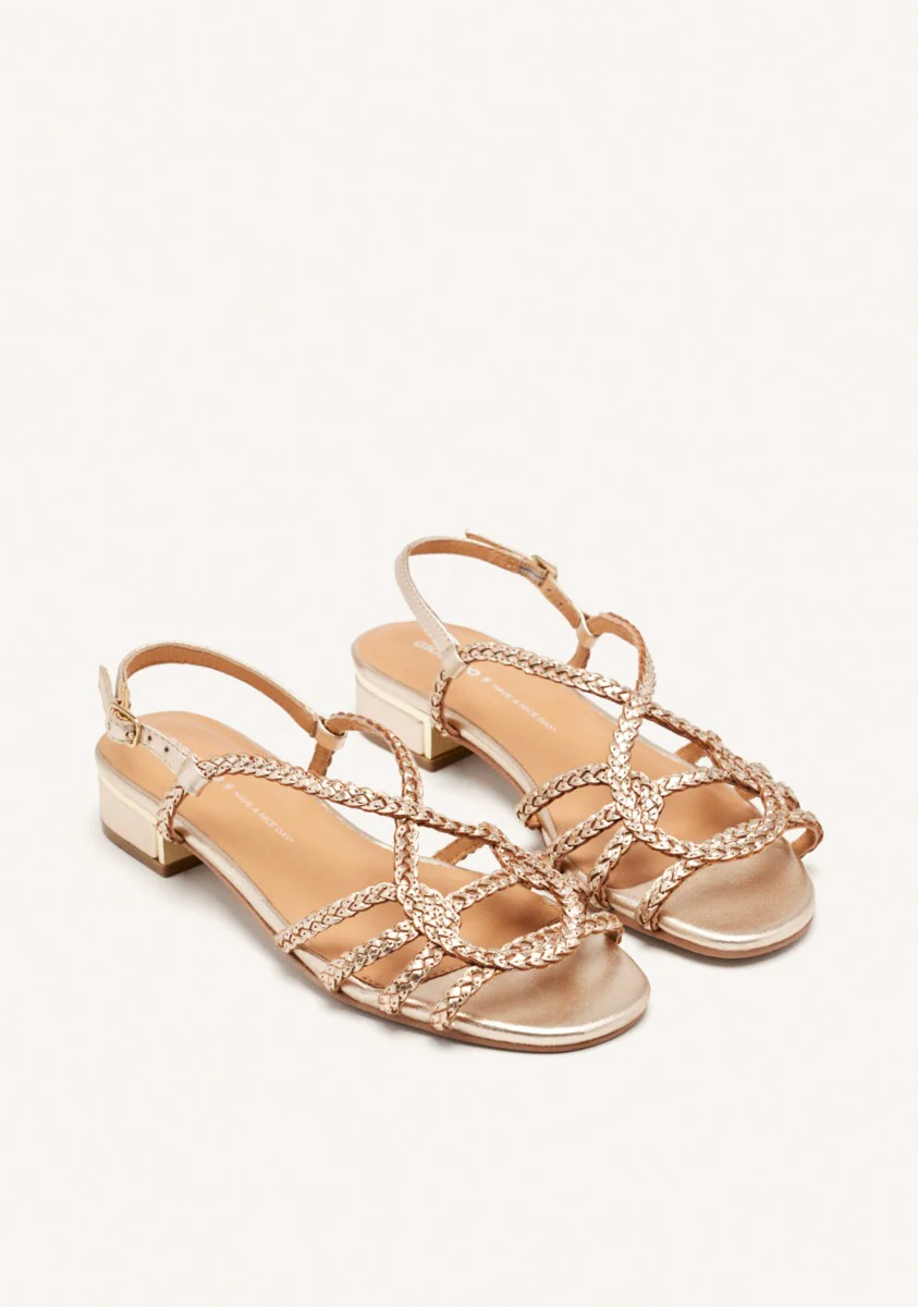 LEATHER HEEL SANDALS POWNAL - Image 2