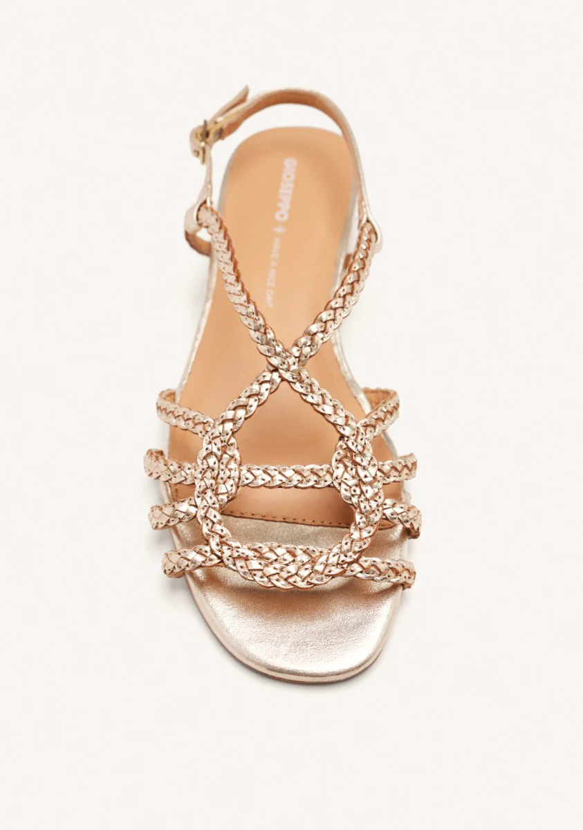 LEATHER HEEL SANDALS POWNAL - Image 3