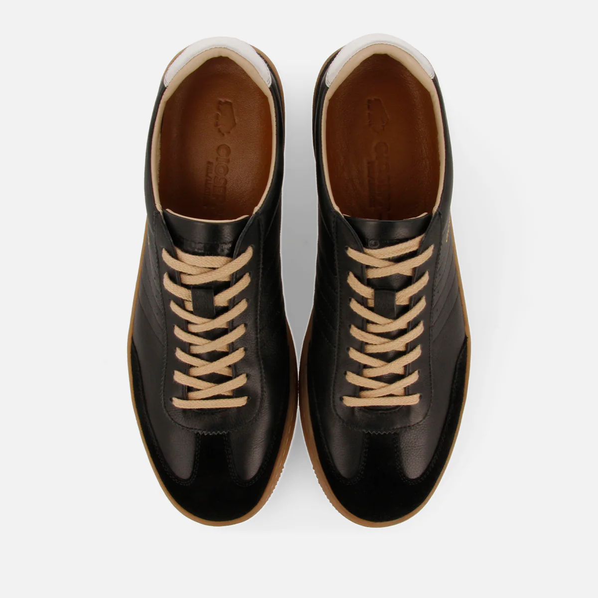 LEATHER HERMON SNEAKER-TYPE TRAINERS - Image 4